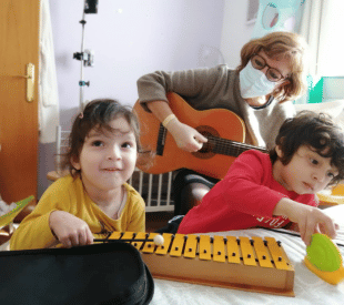 Musicoterapia niños con cancer