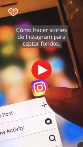 como captar fondos a traves de instagram